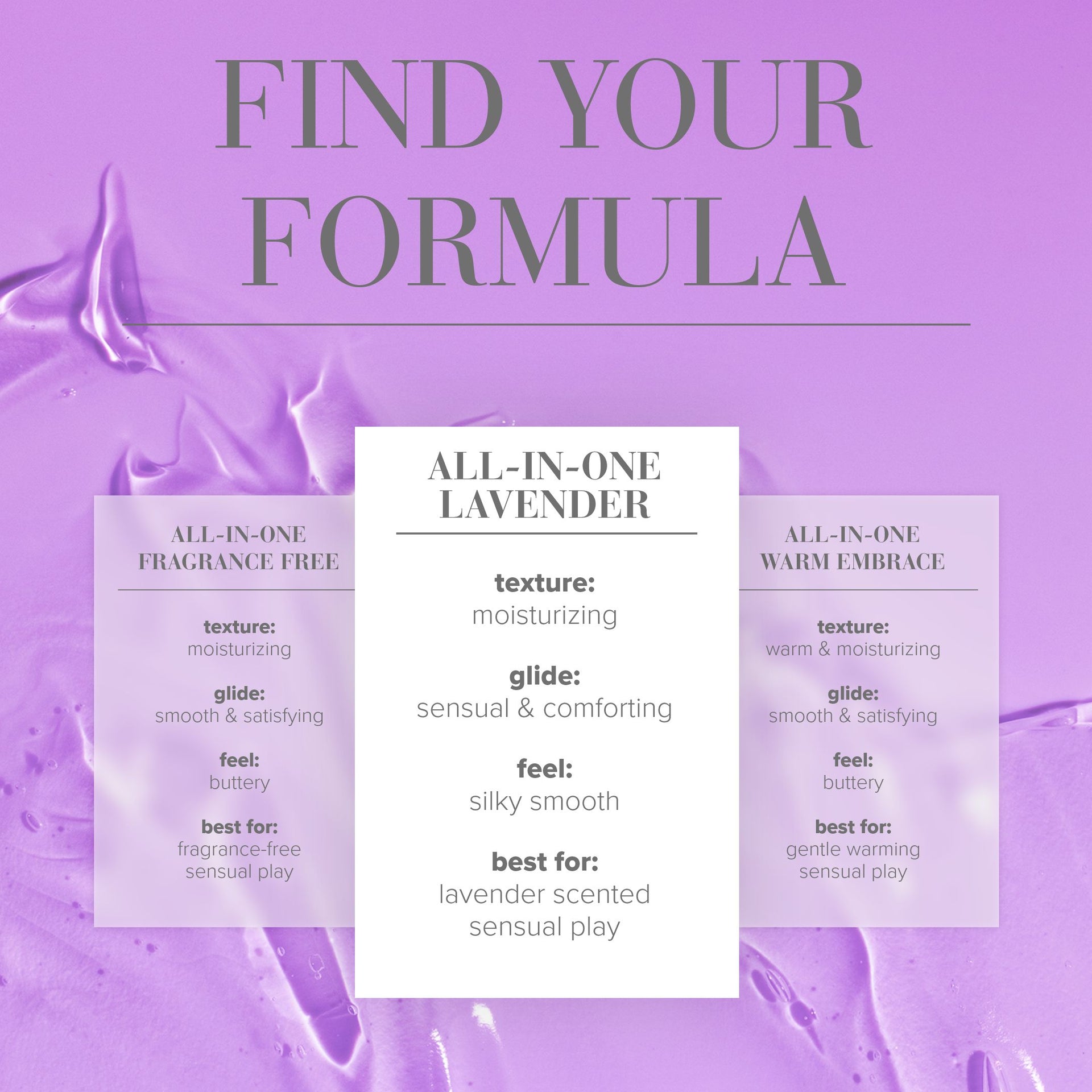 Lavender JO – Glide All-In-One Massage Sensual Fields | Sensual Massage