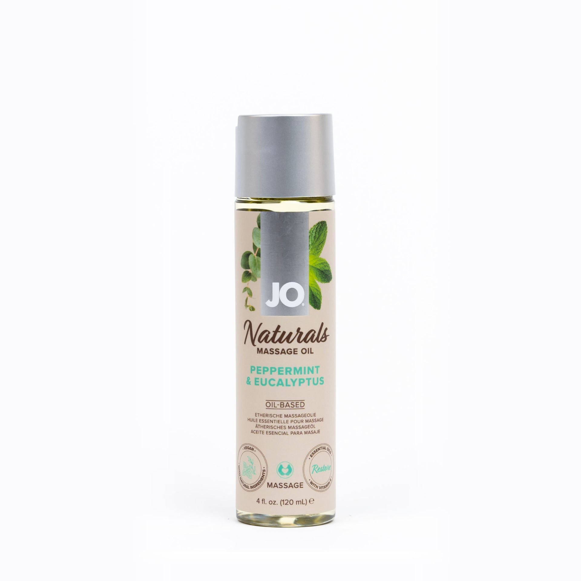 Naturals Massage JO & Peppermint Oil Eucalyptus –